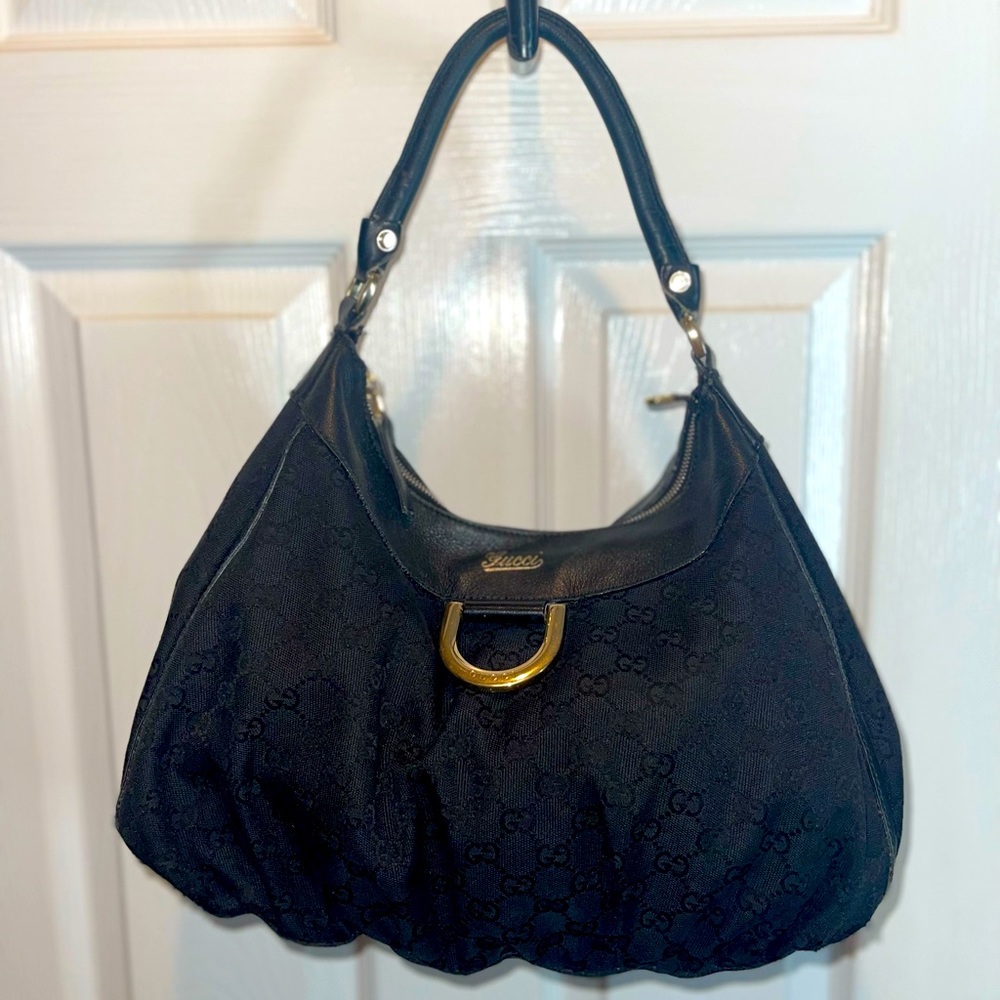 Authentic black vintage Gucci purse